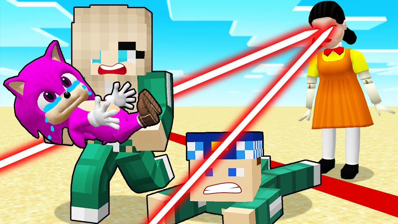BERCA VS SQUİD GAME - Minecraft
