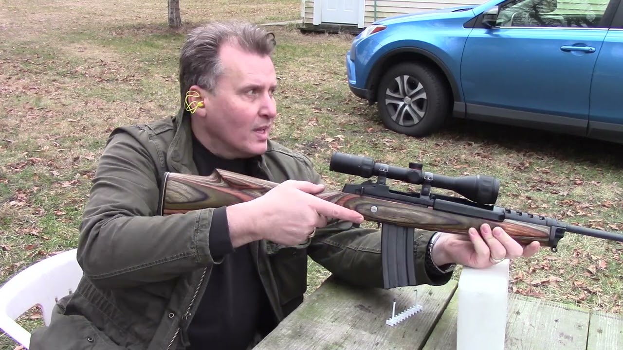 RUGER MINI 14 ,strzelanie