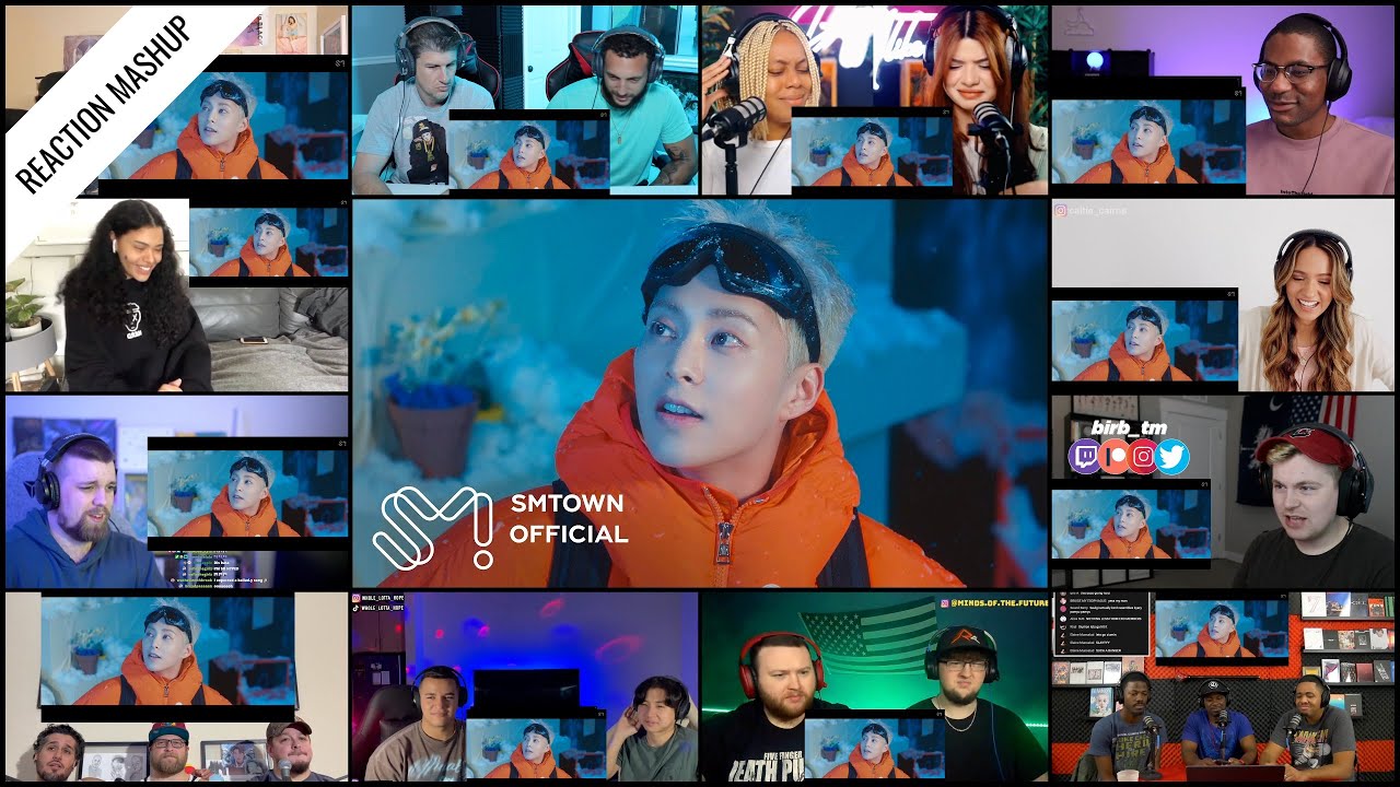 ‘XIUMIN 'Brand New' MV’ reaction mashup