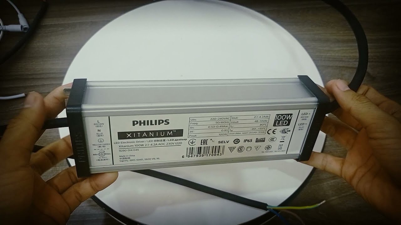 Nguồn đèn LED Philips Xitanium 100W - Linh kiện đèn led ZALAA Lighting