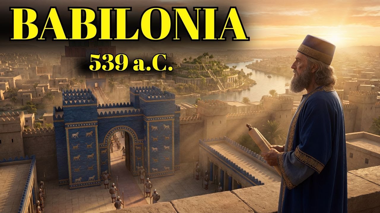 Así era Babilonia en los tiempos de Daniel (539 a.C.) -  (Reconstrucción IA)
