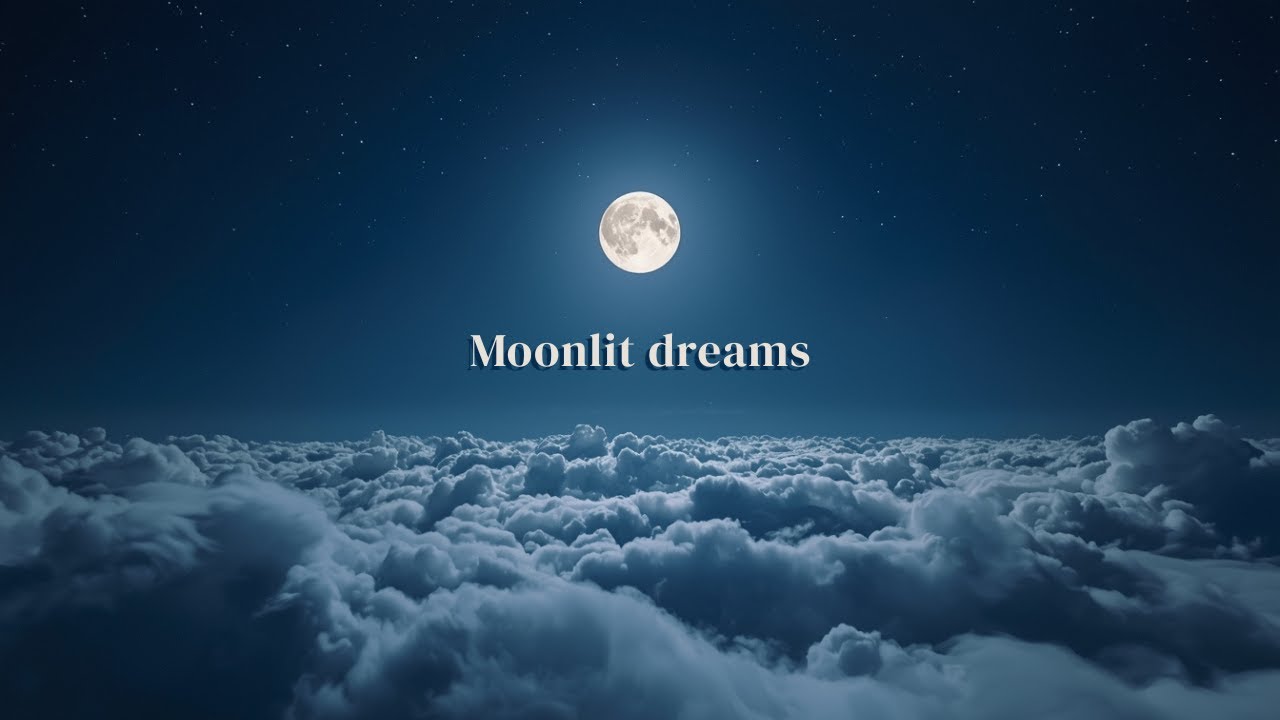 Lunar Drift • Cloud Dream Sleep | Moonlit Dreams Above the Clouds | 3 Hours