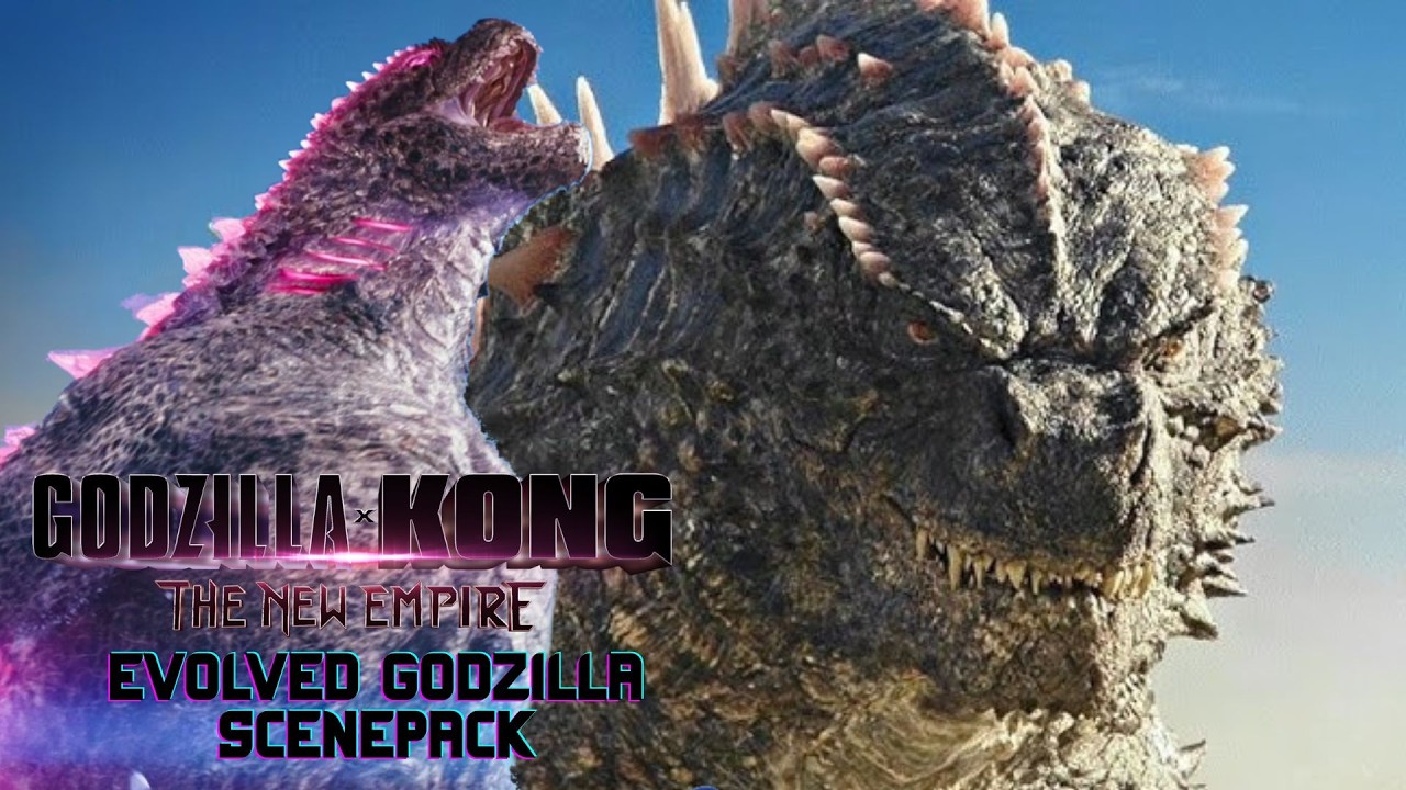 Evolved Godzilla 4K Scenepack | Godzilla x Kong the New Empire