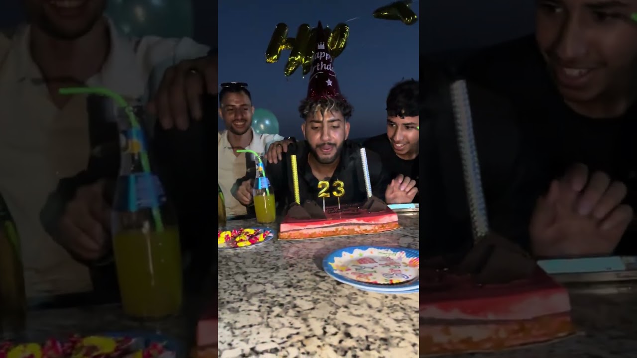 أجي تشوف أجواء ديال عيد ميلادي انا او صحابي ❤️😍