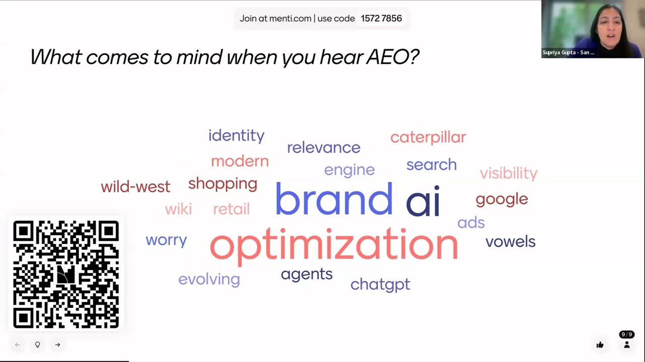 Answer Engine Optimization (AEO) & the Future of Personal Visibility with Supriya Gupta