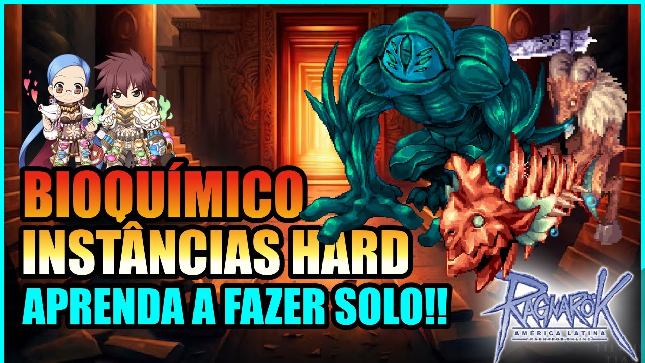 [RO:Latam] 🔥 SOLANDO GLAST HEIM SOMBRIA, CELACANTO HARD, BAFOMÉ SELADO - BIOQUÍMICO | Ragnarok Latam