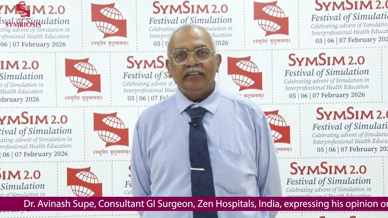SymSim 2.0 - Esteemed Speaker, Dr. Avinash Supe