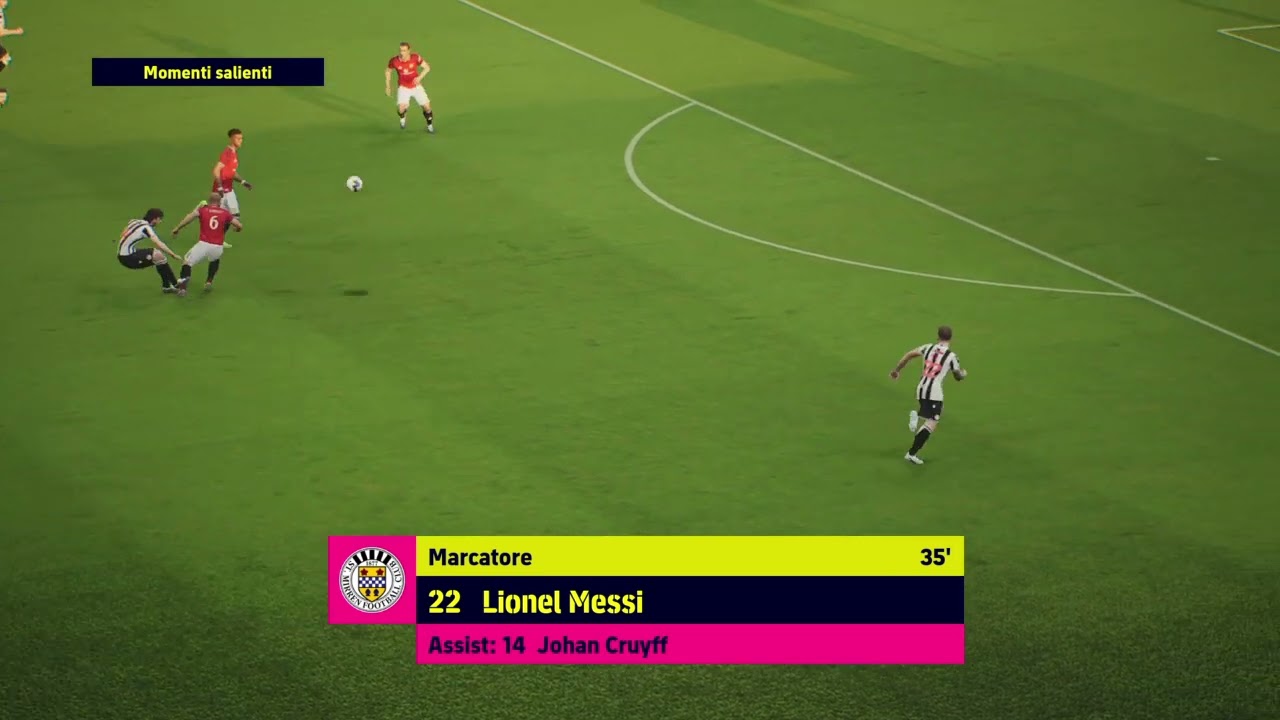 eFootball™_2025 Schmeichel parate in manuale 3-0  con Messi e Neymar