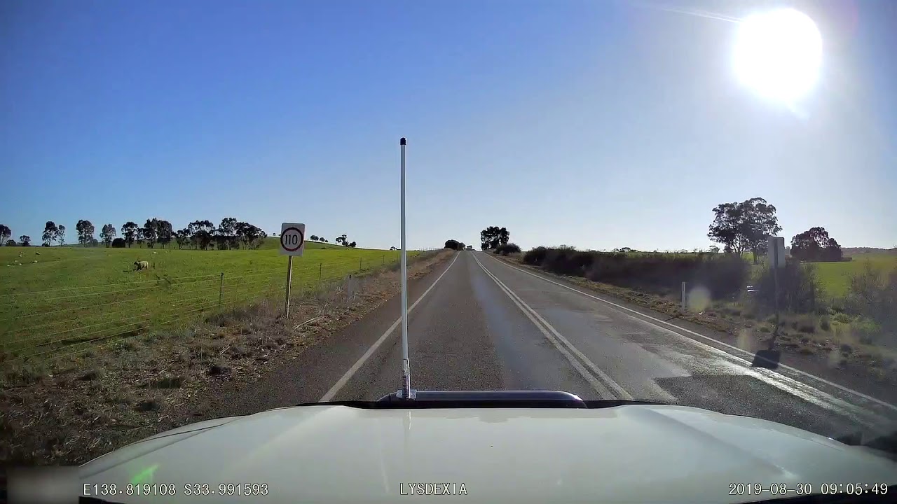 09/15 - 2019 August 30th - Adelaide to Broken Hill - 8x Timelapse