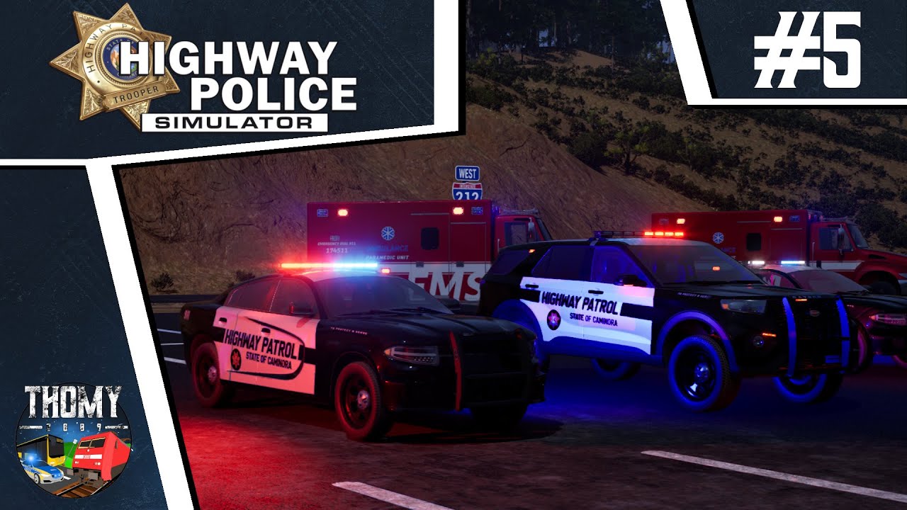 Highway Police Simulator 🚓 #5 - Alle Kollegen im Einsatz!