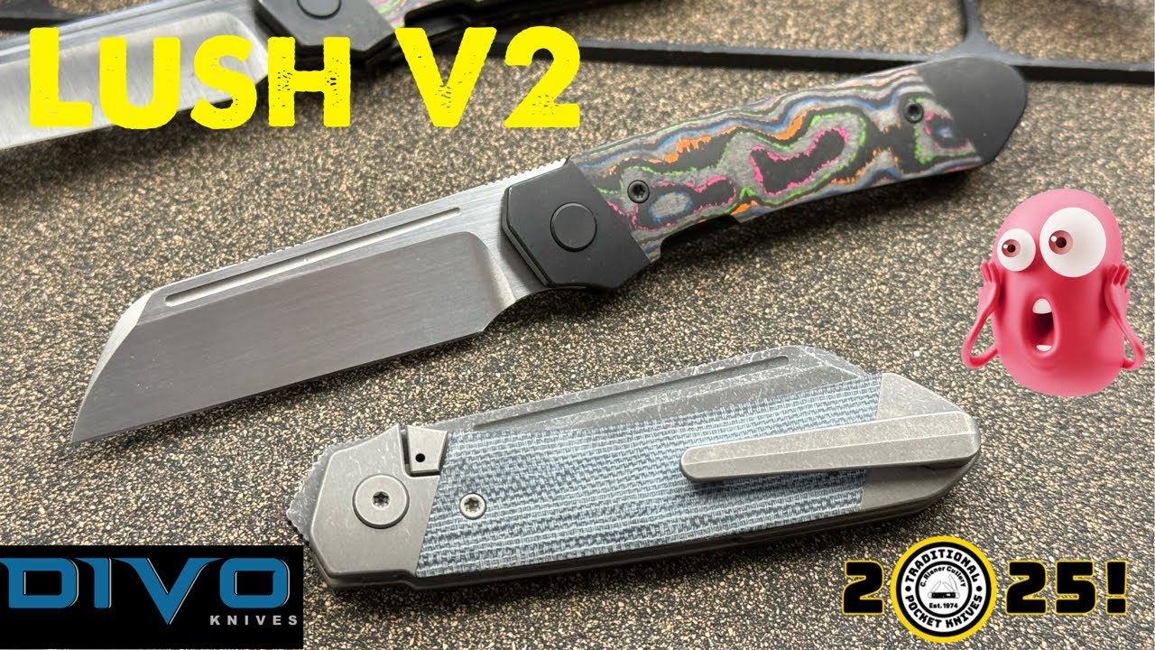 Новые прототипы Divo X TPK | Lush V2 от Reate Knives