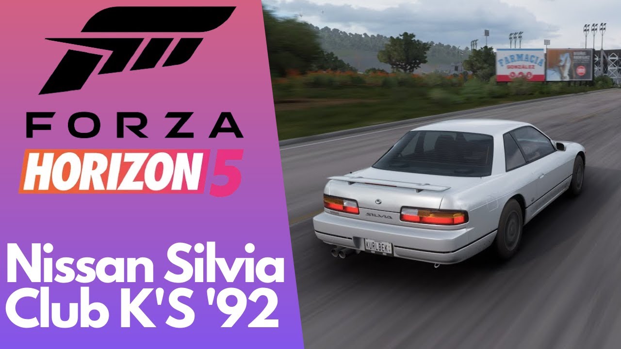 Forza Horizon 5 | Nissan Silvia Club K'S '92 [4K GAMEPLAY]