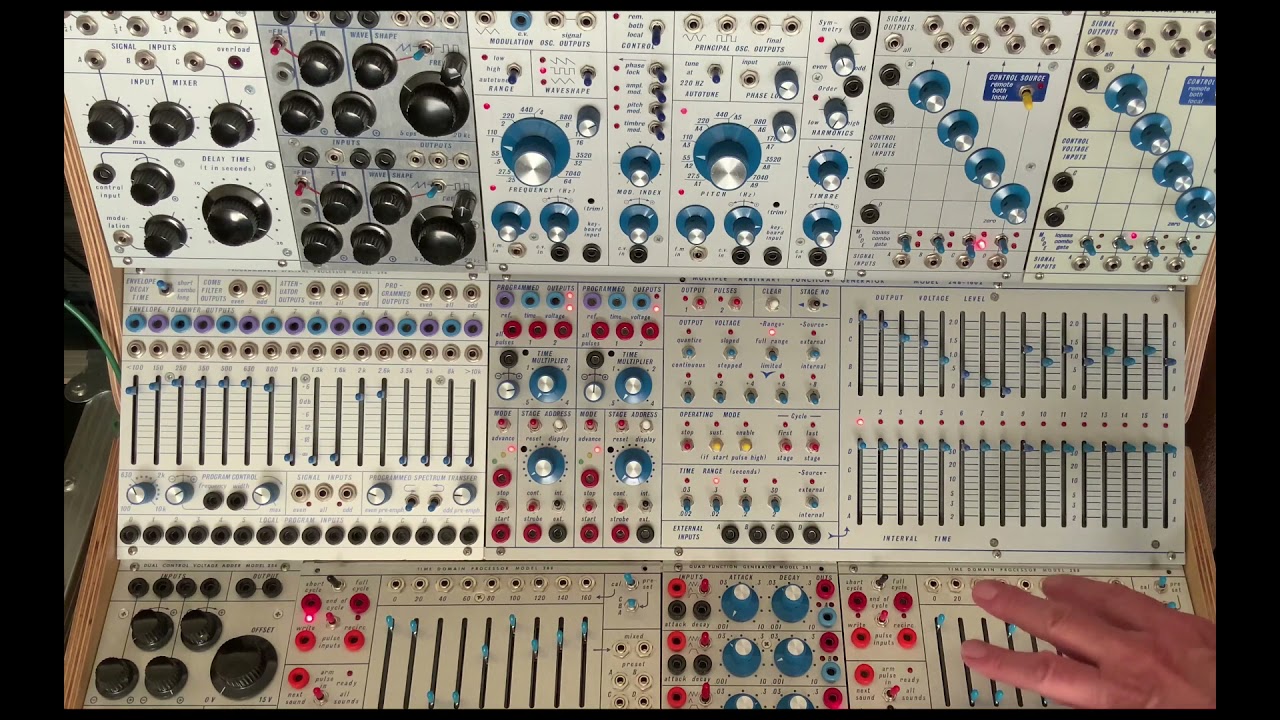 Buchla MARF 1 to EF to MARF 2