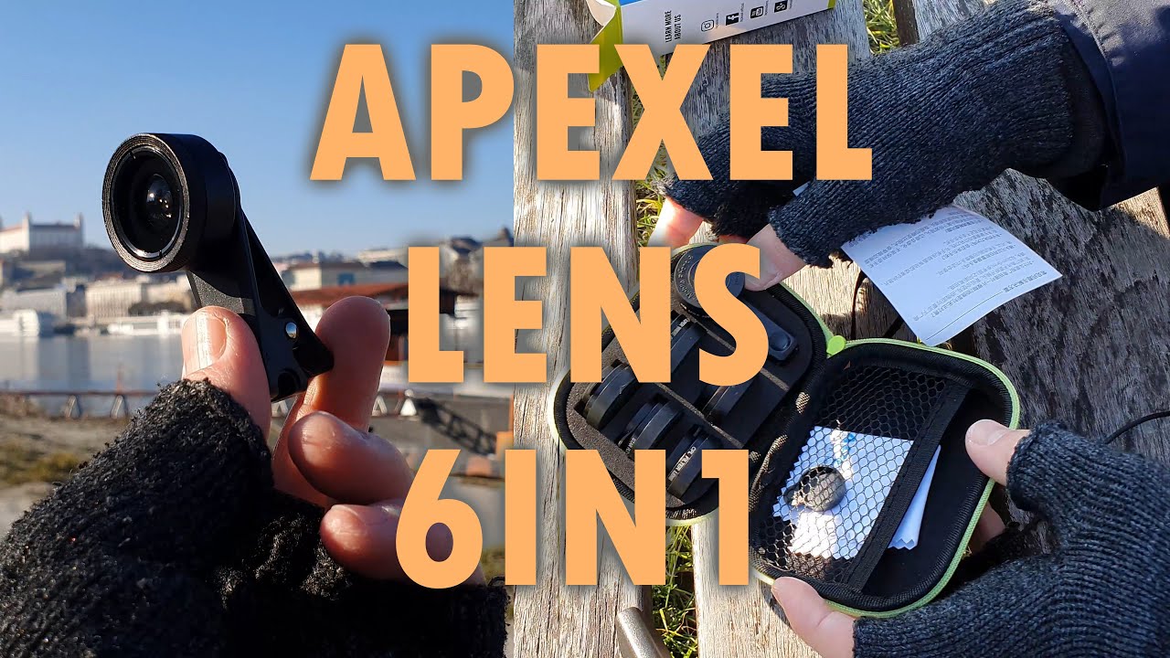 Apexel 6 in 1 Phone Camera Lens Kit