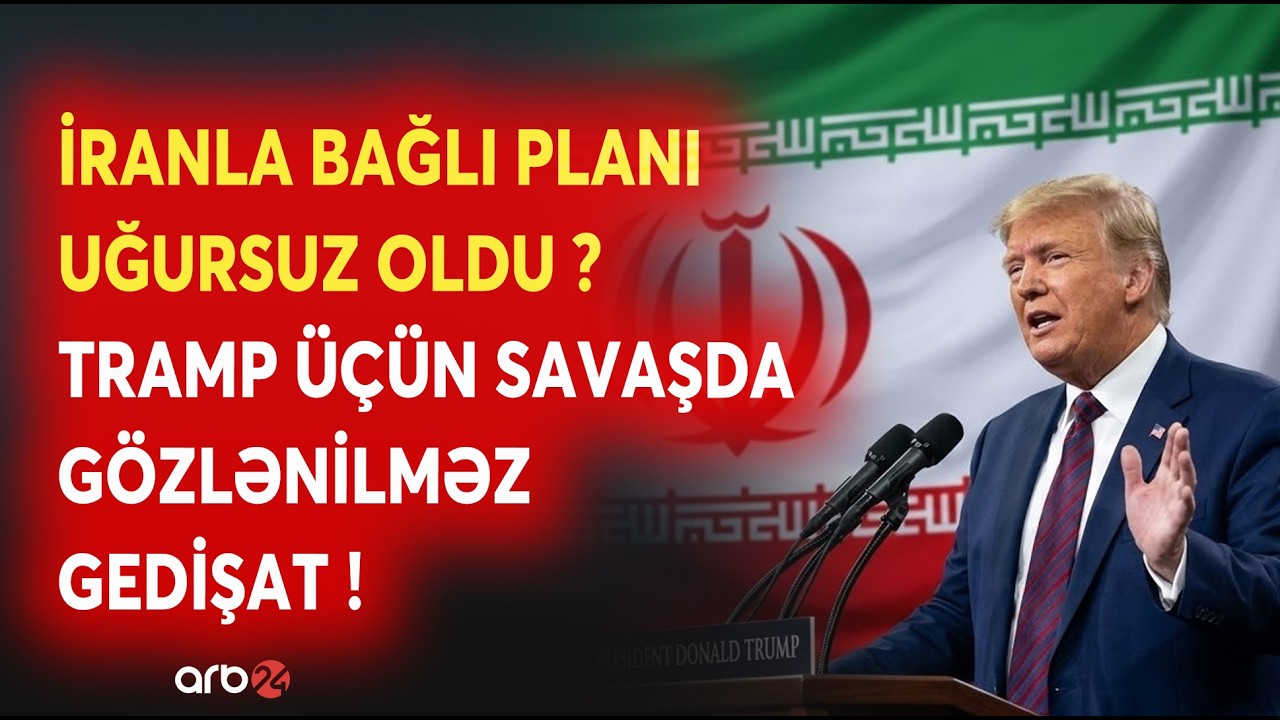 Müharibədə Tramp üçün GÖZLƏNİLMƏZ NƏTİCƏ: ABŞ-nin planları FİYASKOYA UĞRADI? - İrandan şok həmlə