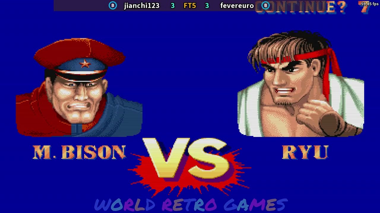 Street Fighter II' - Champion Edition jianchi123 VS fevereuro FT5 #sf #sf2 #streetfighter