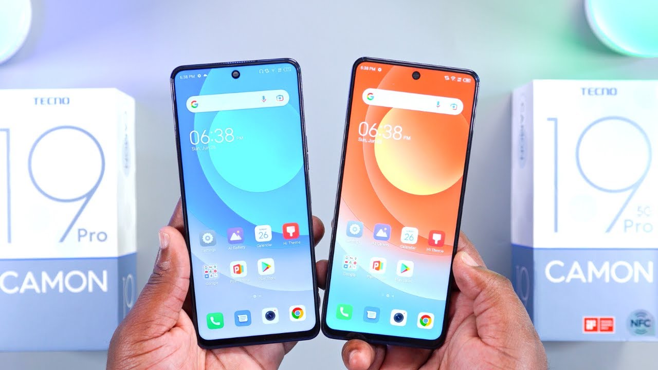 TECNO Camon 19 Pro против 19 Pro 5G
