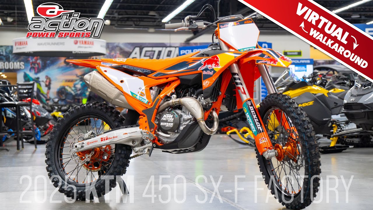 2025 KTM 450 SX-F Factory Edition | Virtual Walkaround