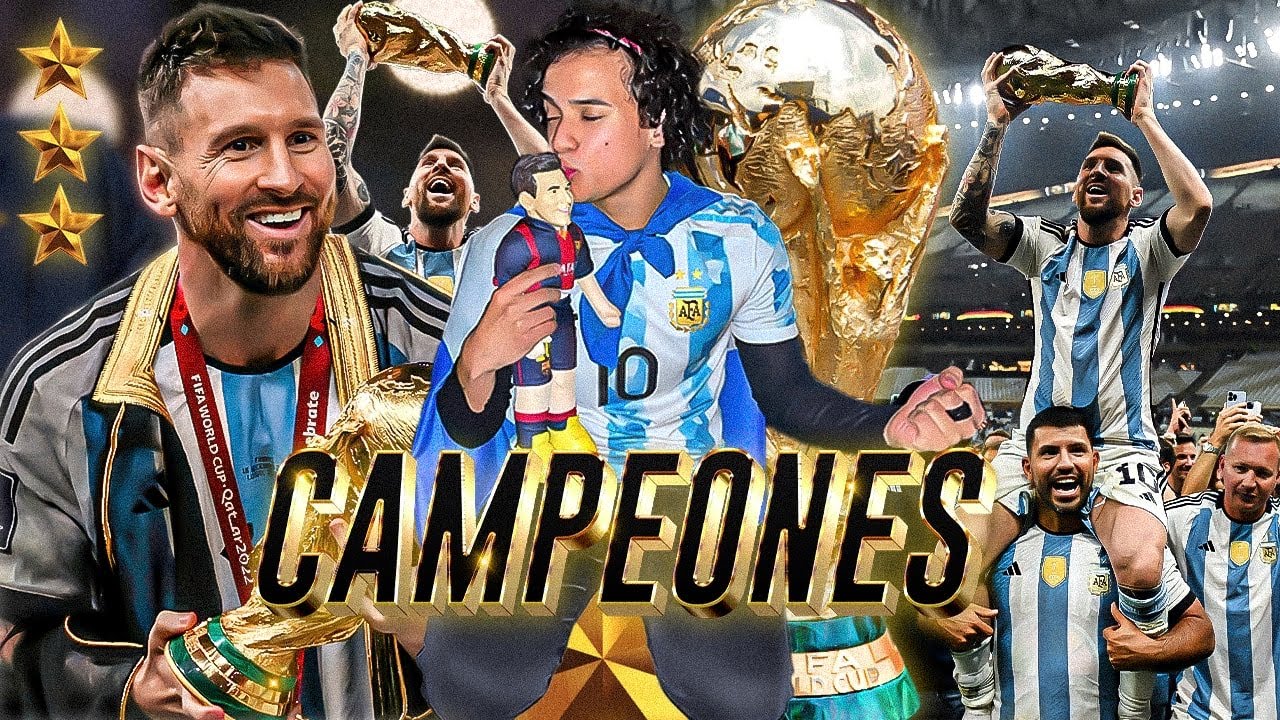 IL GIORNO PI&Ugrave; BELLO DELLA MIA VITA ! ARGENTINA CAMPIONE DEL MONDO DA NAPOLI!!