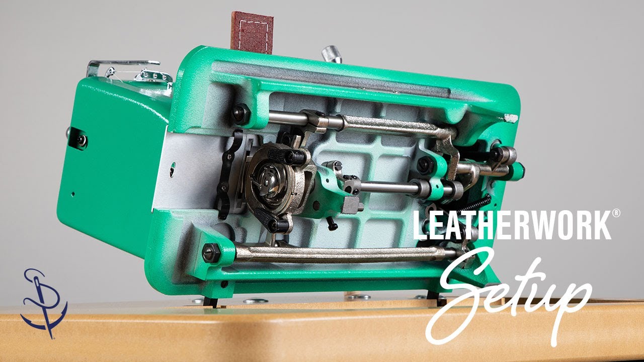 Assembly of Leatherwork&reg; Sewing Machine