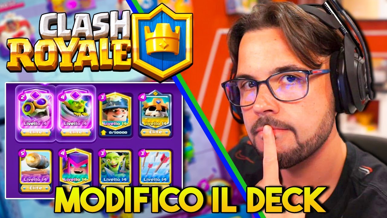 Modifichiamo il Deck con il Mortaio EVO - CLASH ROYALE