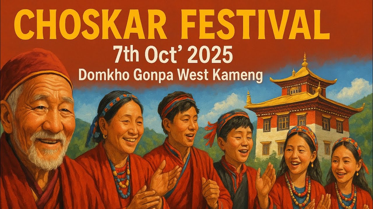 CHOSKOR Festival Celebrtion of DOMKHO village Community. 7th Oct 2025