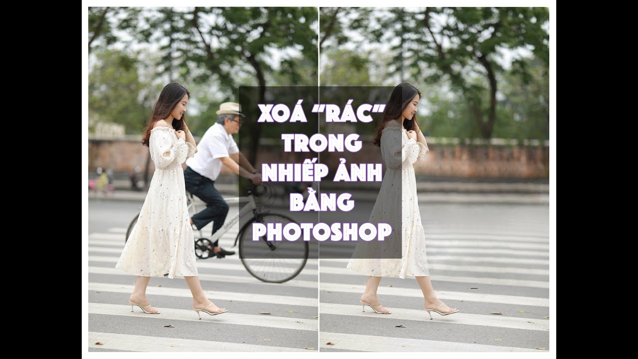 Xoá Vật Thể "Rác" Bằng Photoshop Cực Dễ | PTS CC 2019 | Lavender Channel