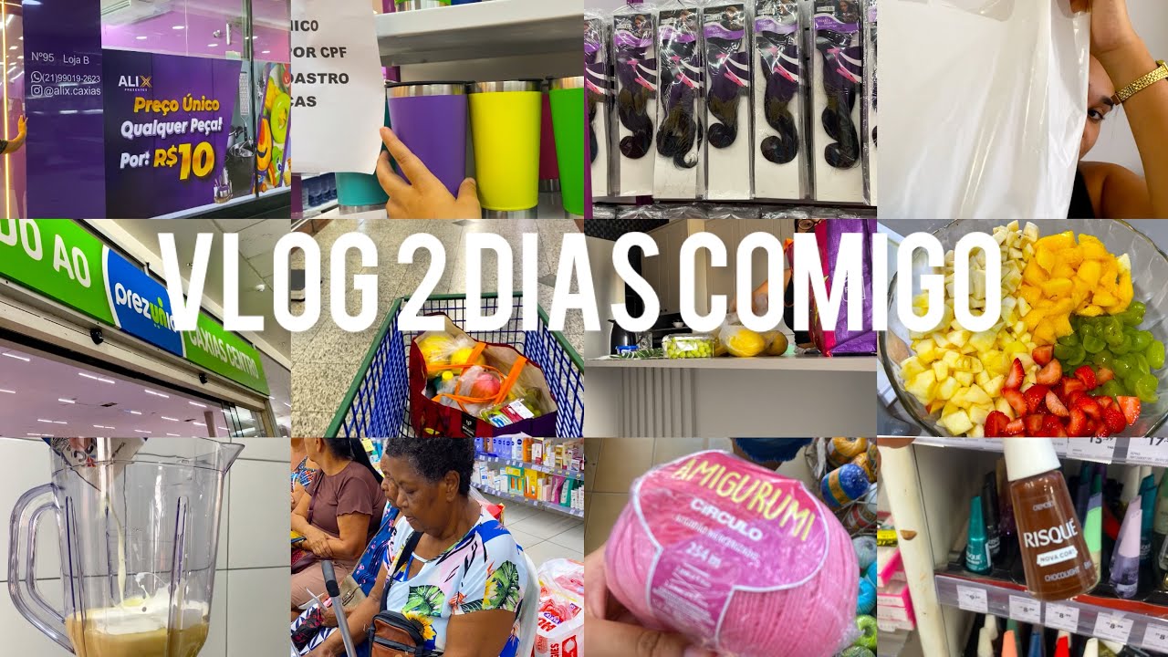 VLOG| CENTRO DE CAXIAS| MERCADO | COMPRINHAS | ROTINA