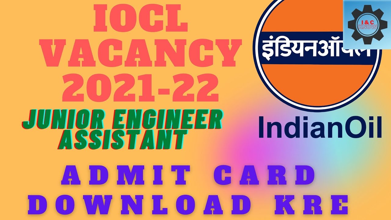 IOCL  Admit card download kre.(Admit card kaise download kre full details)