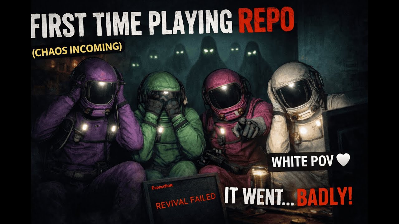 First time playing REPO with friends.............It went… badly 😭