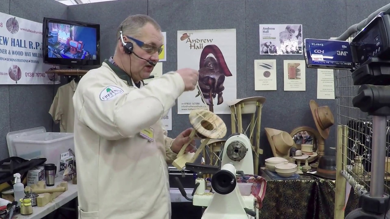Making a wood hat with Andrew Hall