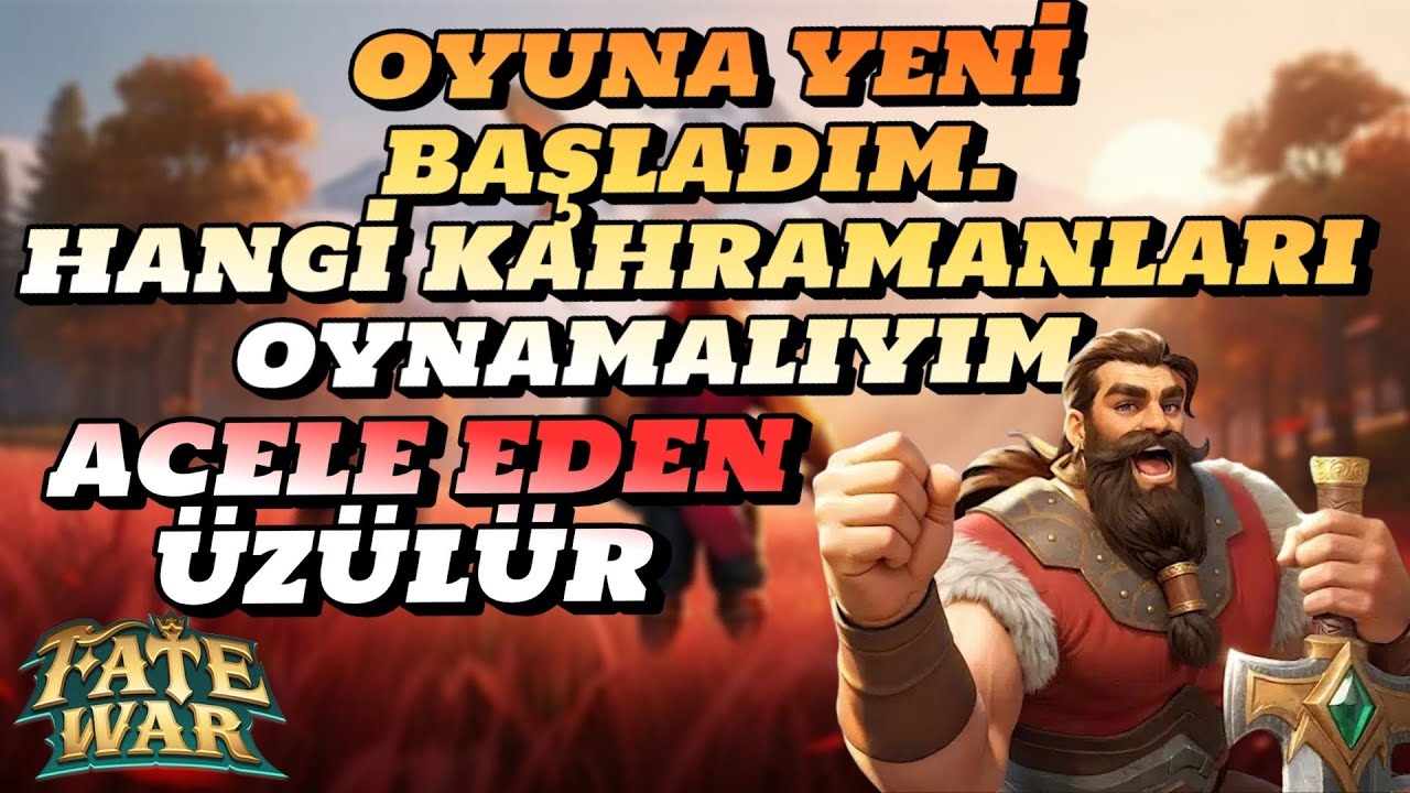 FATE WAR MOBILE - KAHRAMAN TAVSİYELERİ VE ÖNERİLERİM.  #fatewar #fatewartürkçe #Fate war
