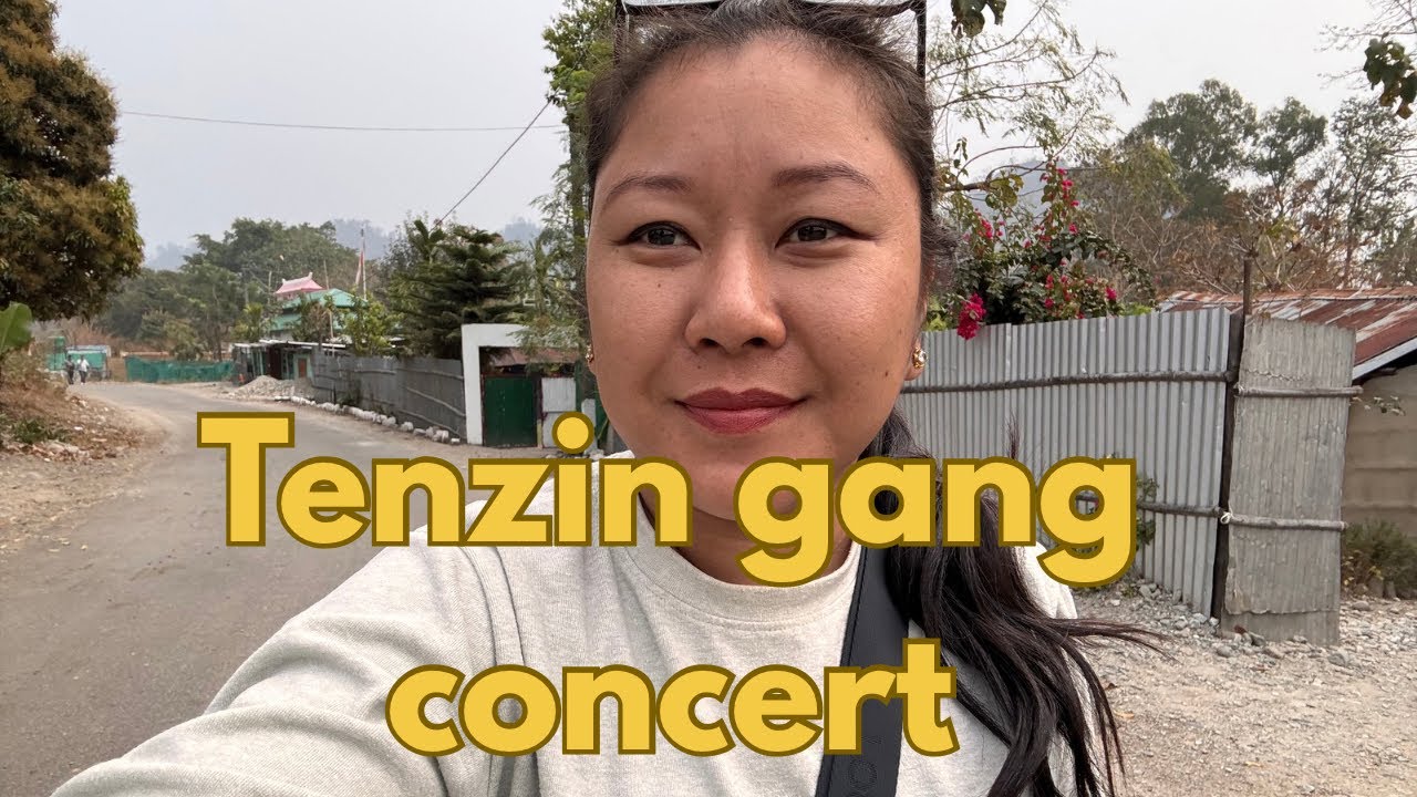 Thank you Tenzin Gang || Had a wonderful concert || Tibetan Vlogger || Derab Woeser 
