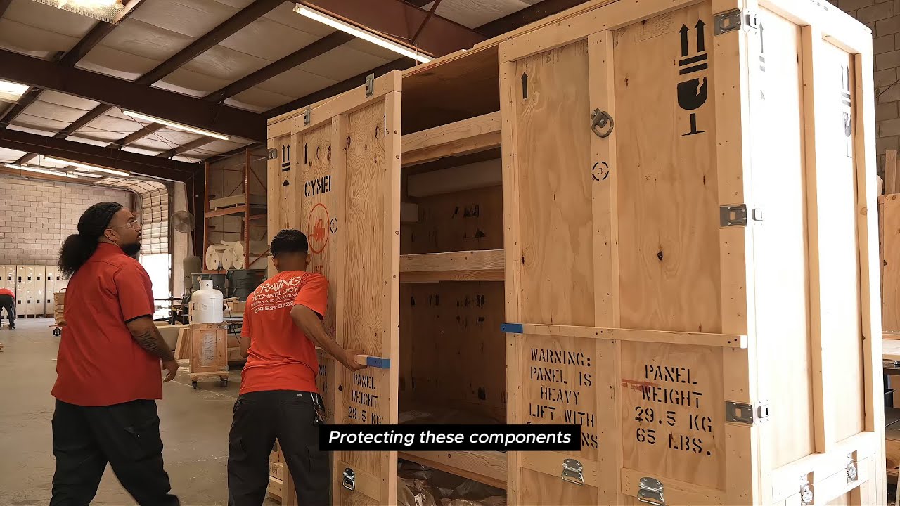 Semiconductor Protection with a Custom Crate in Phoenix | Crating Technology