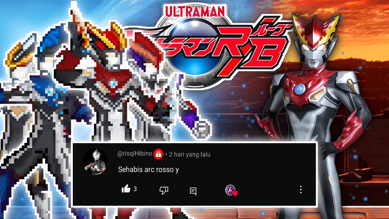 SHOWCASE SEMUA SKILL ULTRAMAN ROSSO - MUGEN