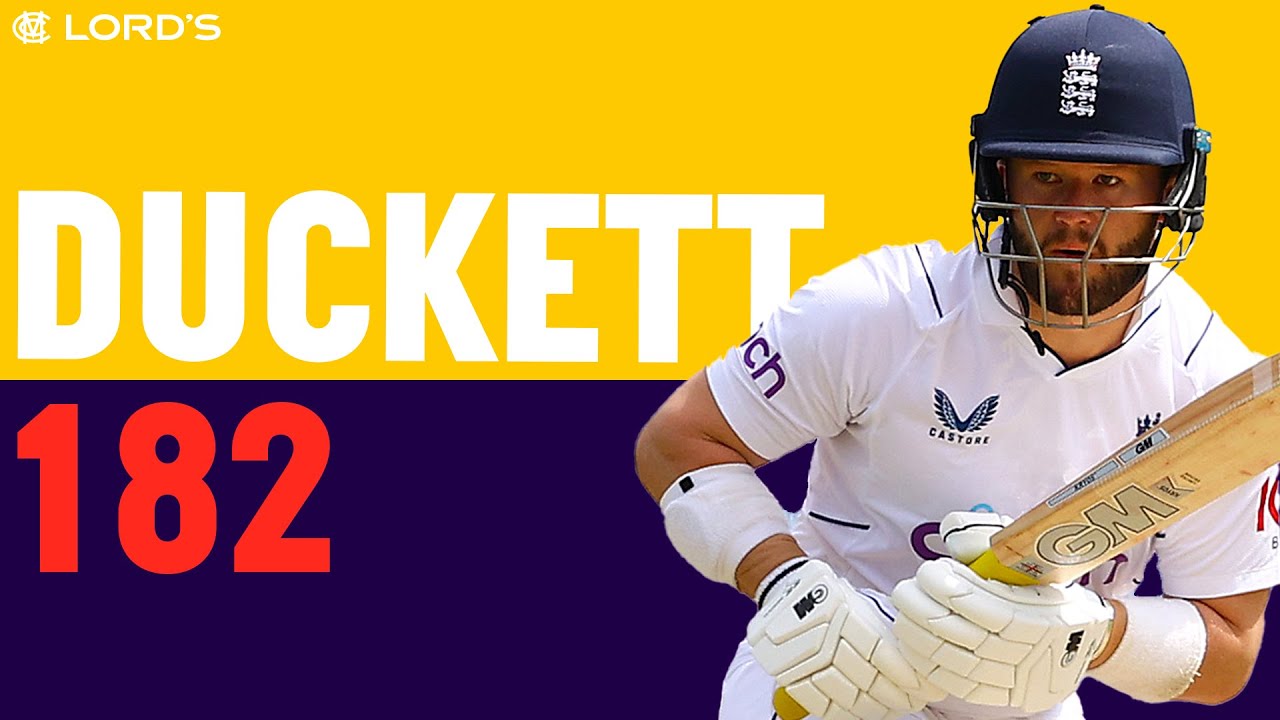 🏏 Ben Duckett Hits First International Home Hundred! | England v Ireland 2023