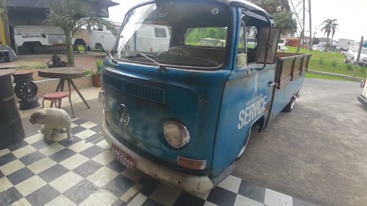 Kombi rebaixada picape Rat style 76