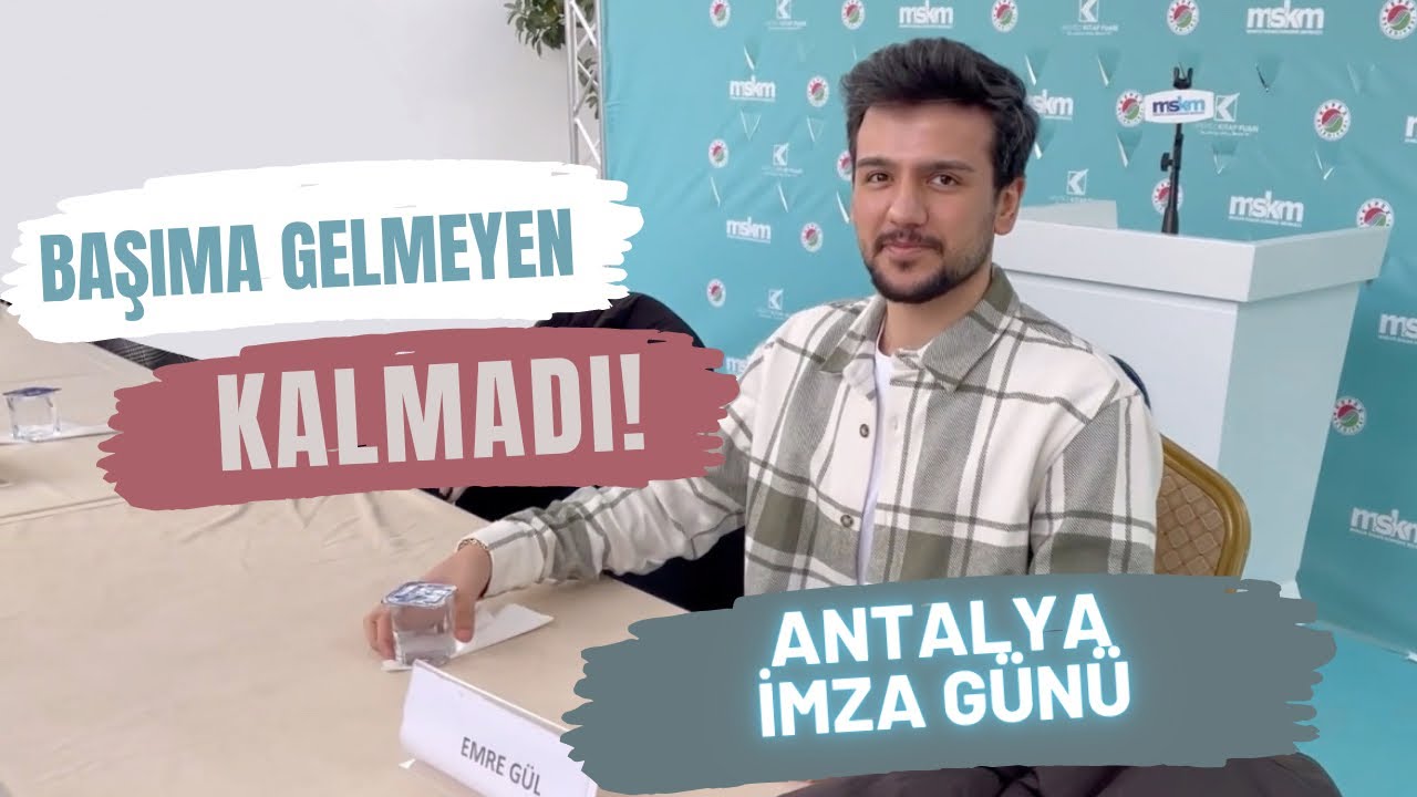 ANTALYA İMZA GÜNÜ - Bir güne bin bela…