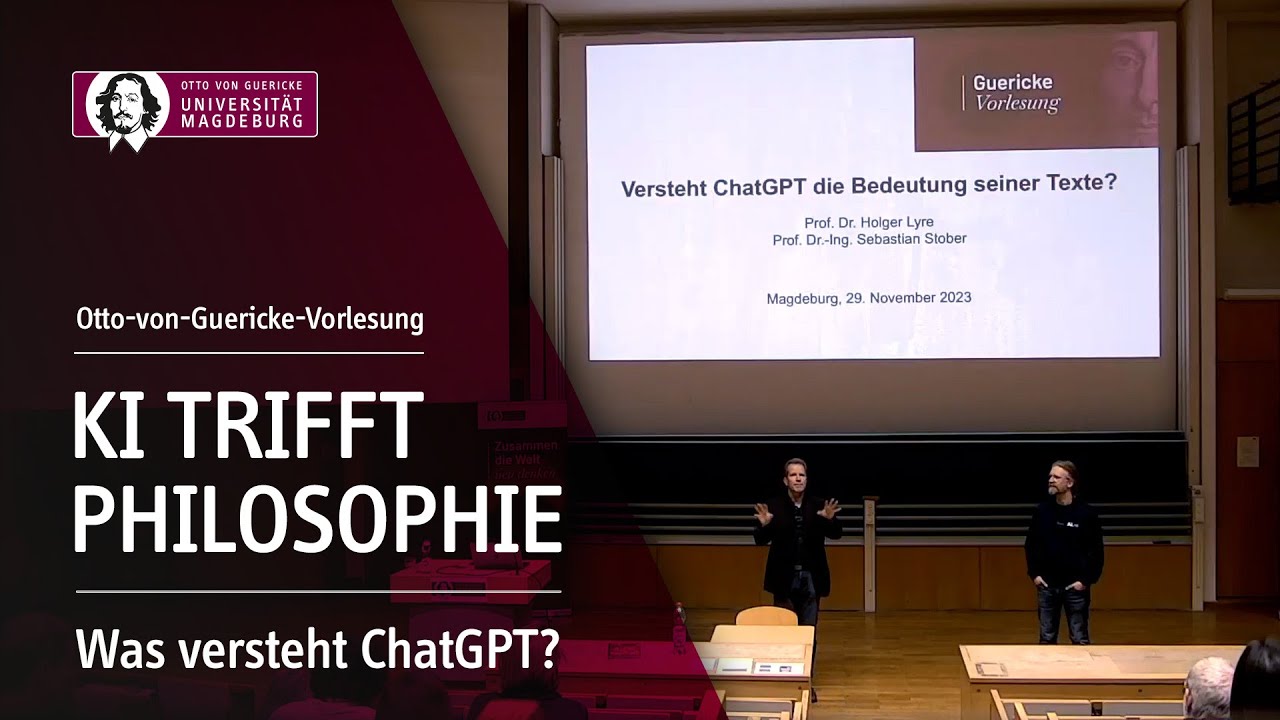 KI trifft Philosophie: Was versteht ChatGPT? | OVGU