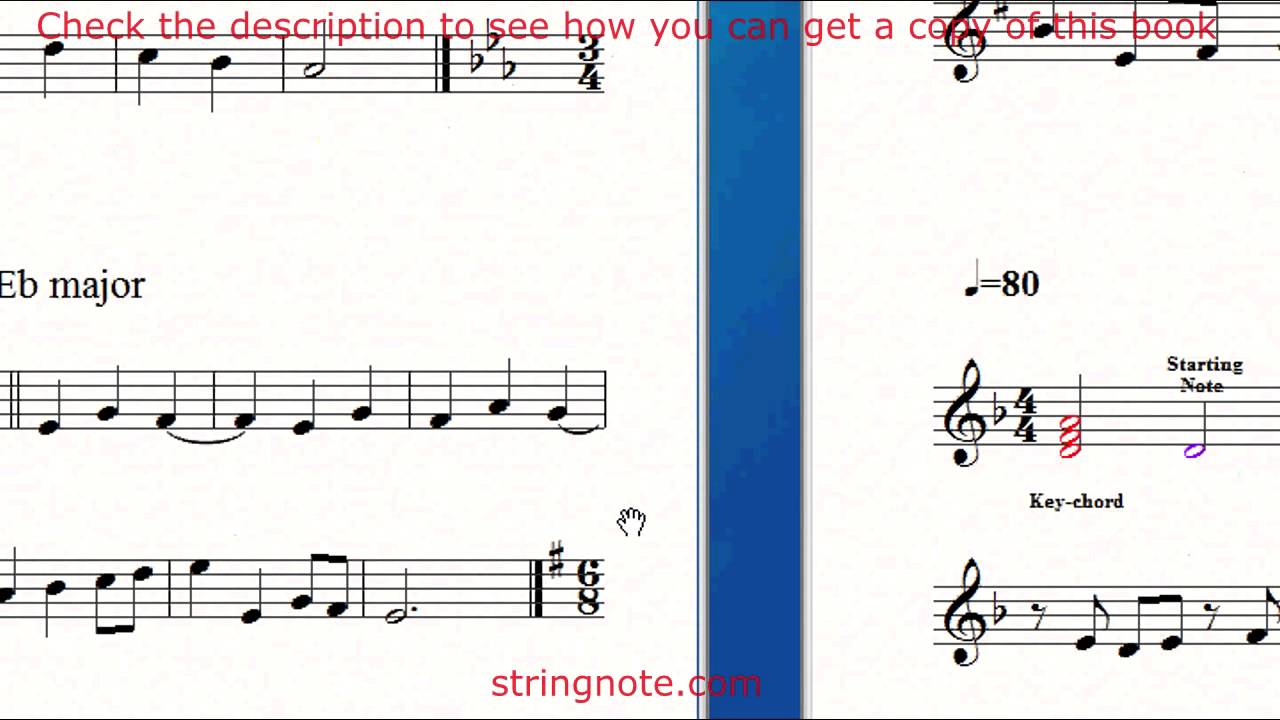 Learn to sing notes on a music sheet Grade 5