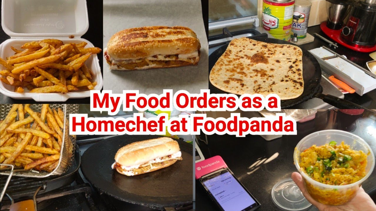 My Food Orders as a Homechef at Foodpanda today| Home Restaurant KO Grow krne ke lye zaroori baat
