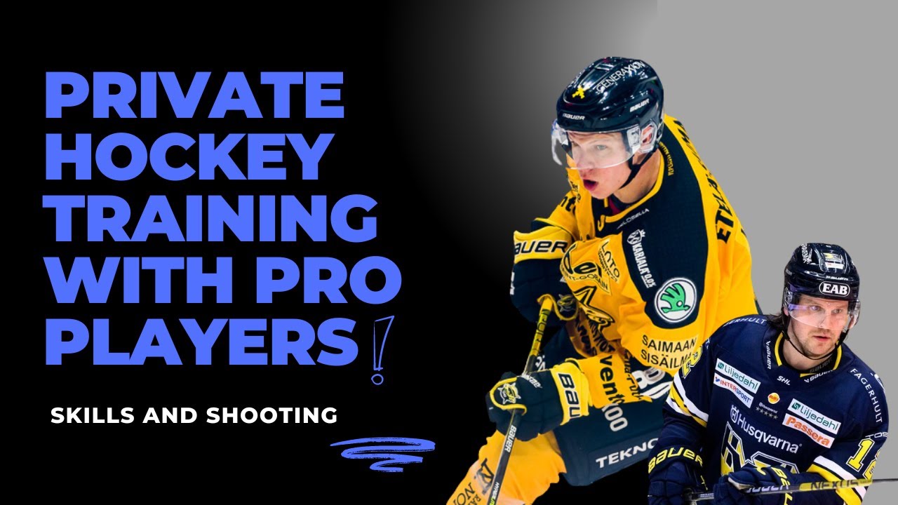 Hockey private training session with pro players (Kalle Maalahti and Ville Vainikainen)