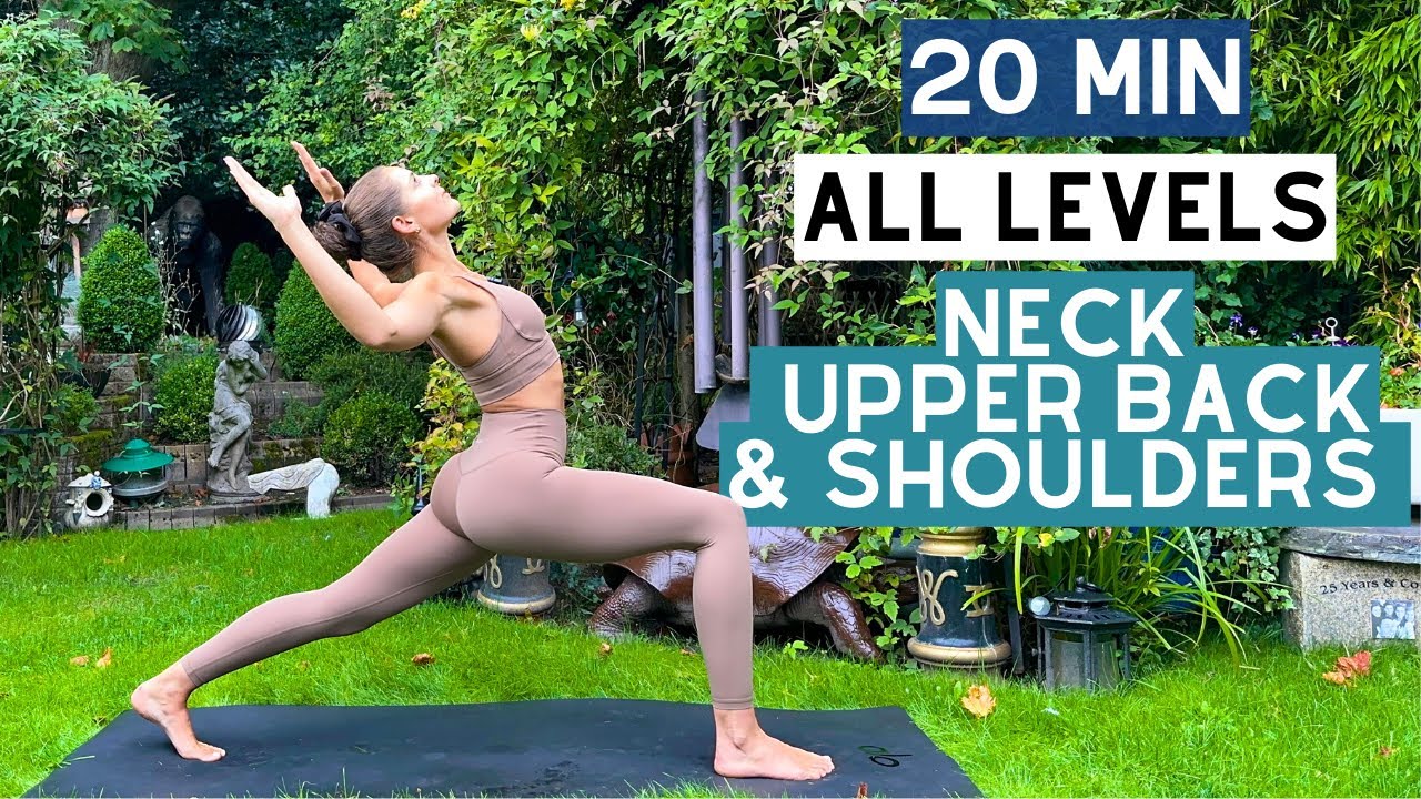 Neck Upper Back And Shoulders Yoga | 20-minute | All Levels | Liverpool | Yogellaactive.com
