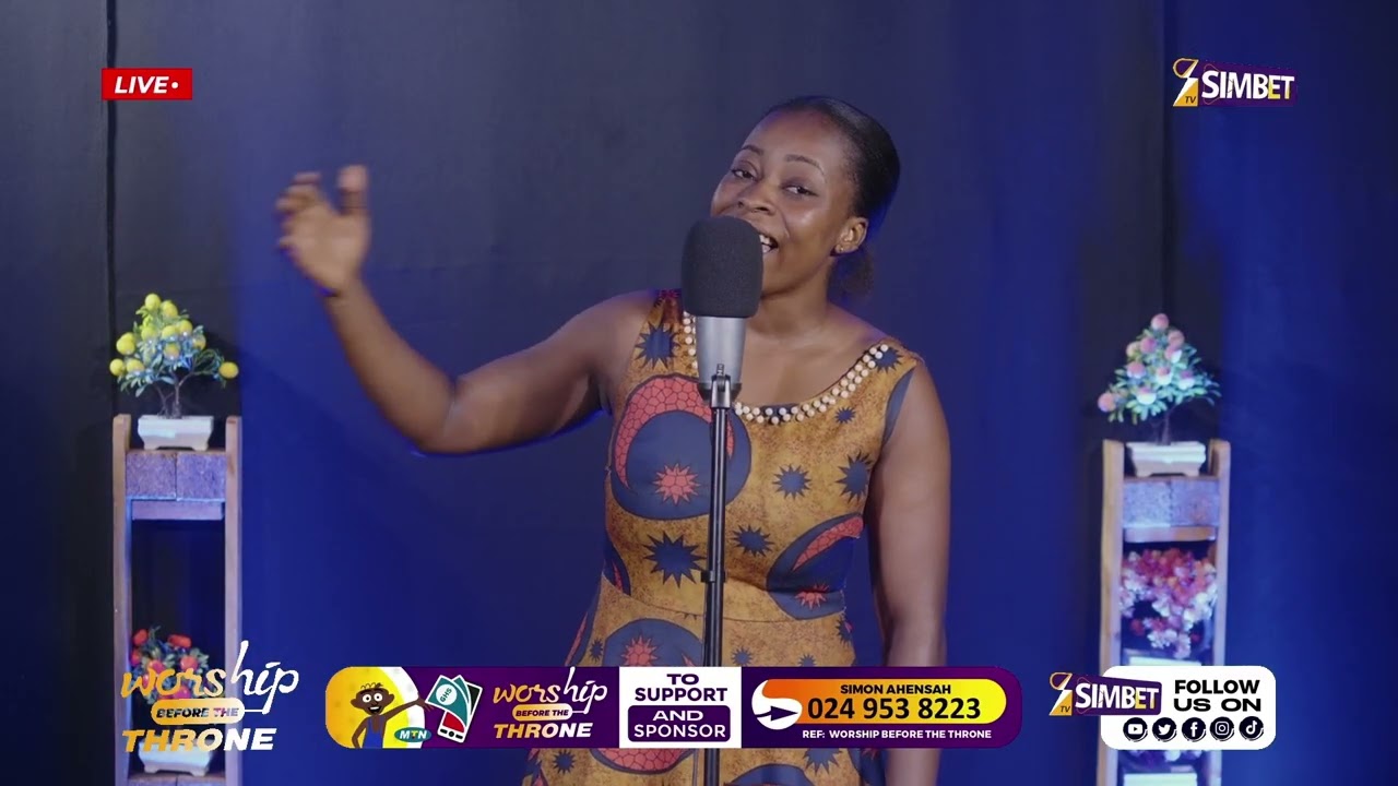 WORSHIP BEFORE THE THRONE WITH MINSTREL ELLA MANU