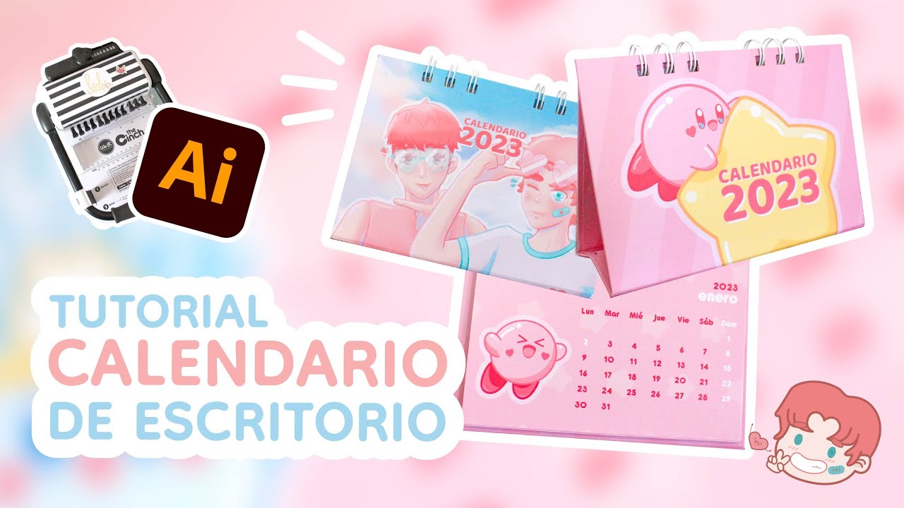 Tutorial - Calendarios de Escritorio - Illustrator + Cinch ☾