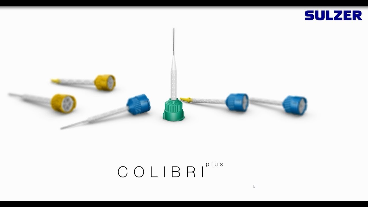 MIXPAC&trade; T-Mixer Colibri plus - One mixing tip, four indications