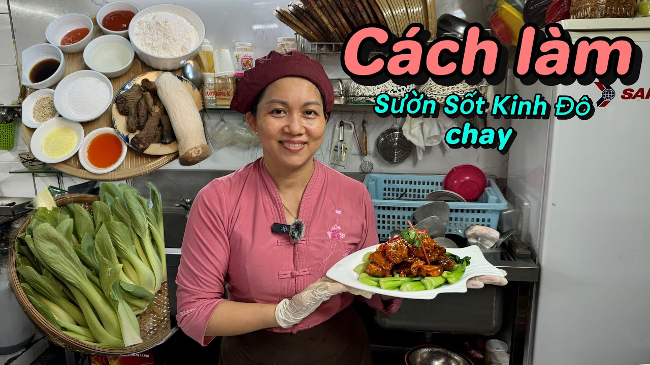 Cách làm sườn sốt kinh đô chay siêu độc lạ (How to make super unique vegetarian Kinh Do ribs)