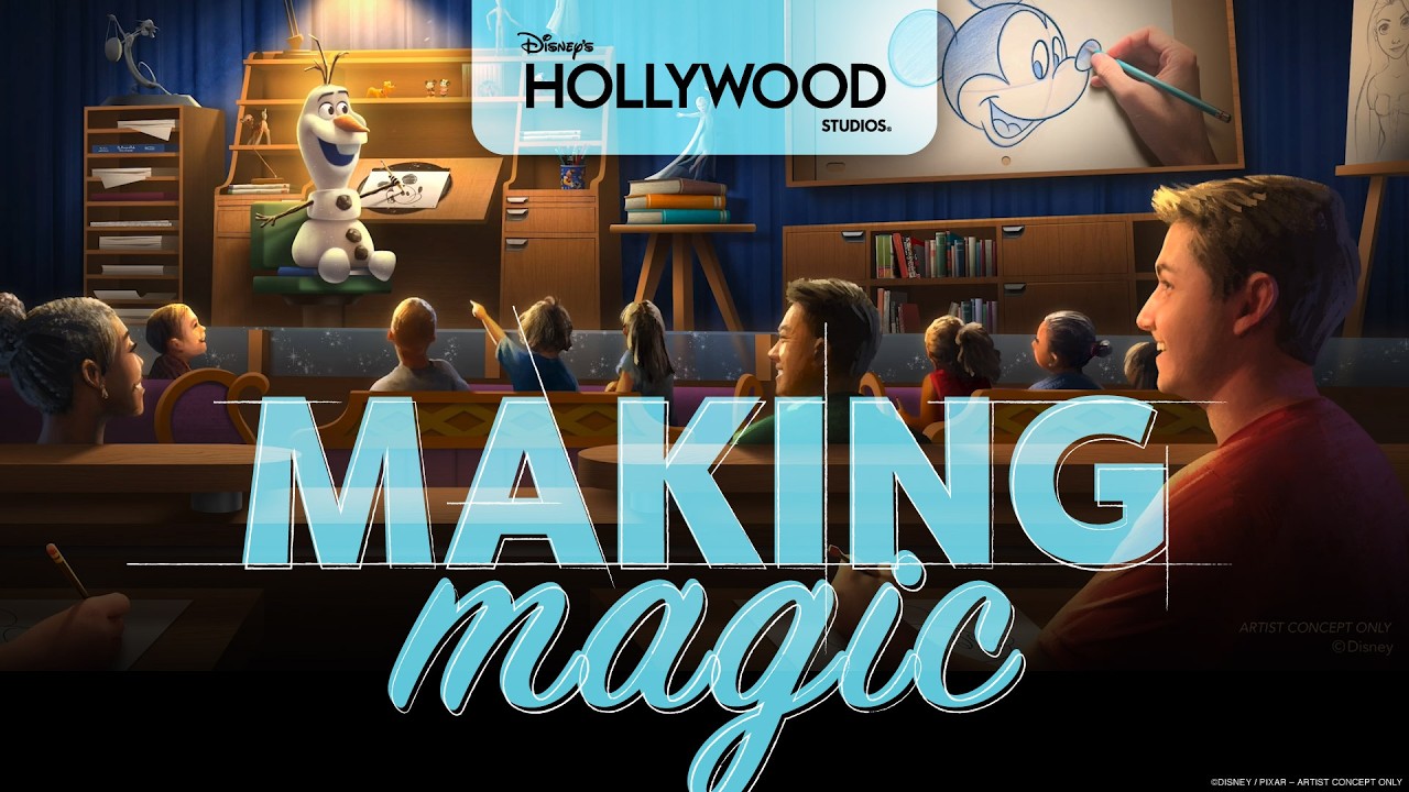 FIRST LOOK: Olaf Draws! Coming To The Magic of Disney Animation | Disney's Hollywood Studios