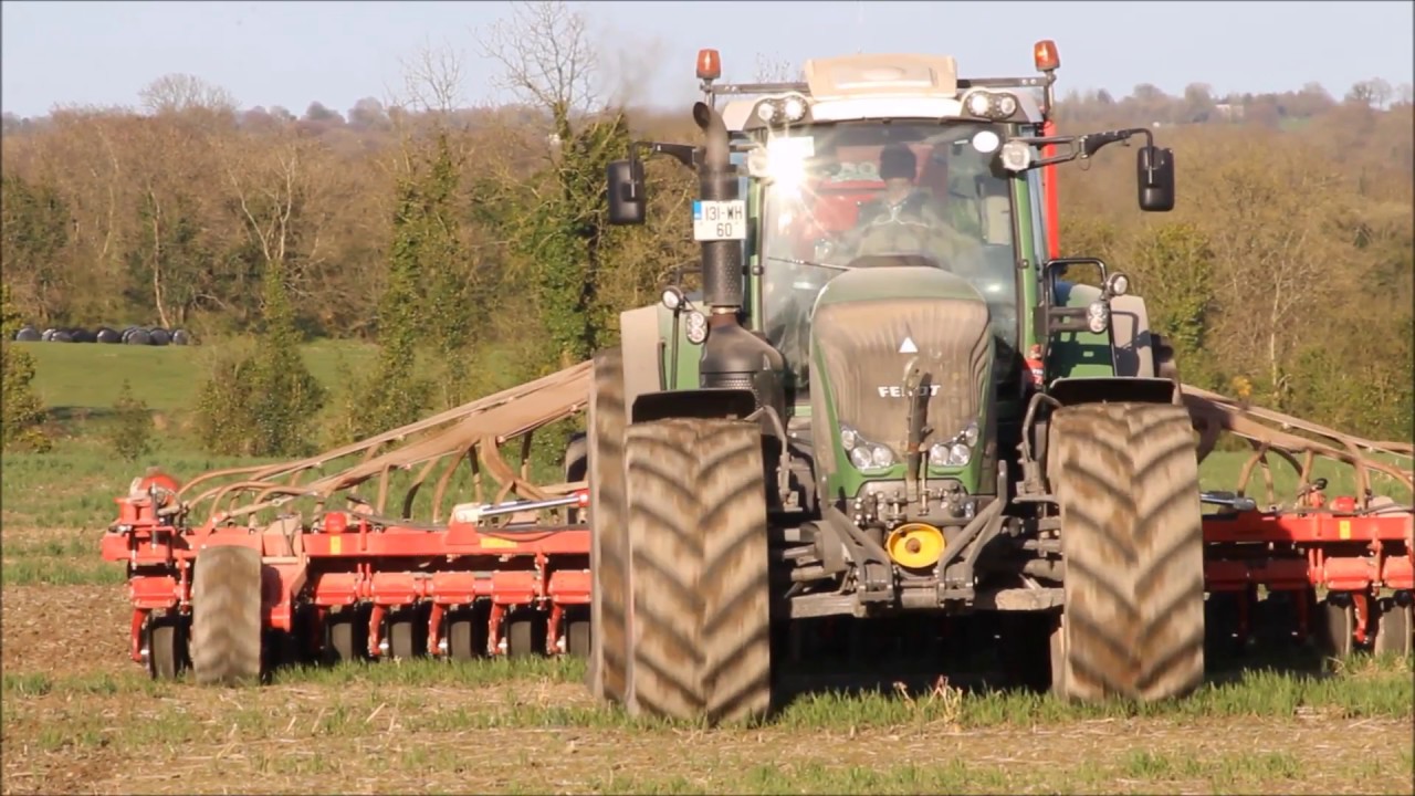 Tillage 2018 - George Walshe Agri Direct Drilling With Fendt And Horsch (HD)