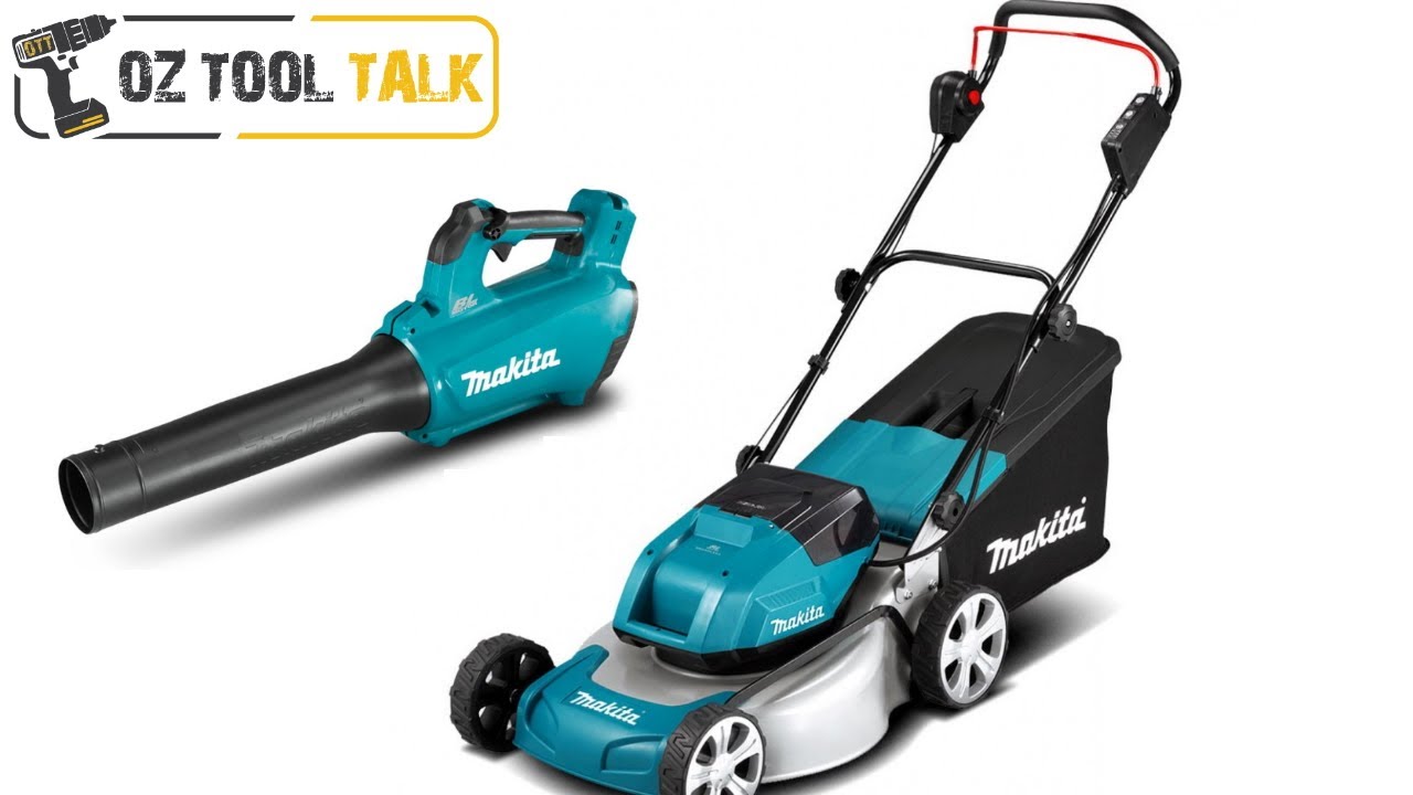 Газонокосилка Makita 36V (18x2) DLM461 и воздуходувка DUB184 - бесщёточный двигатель